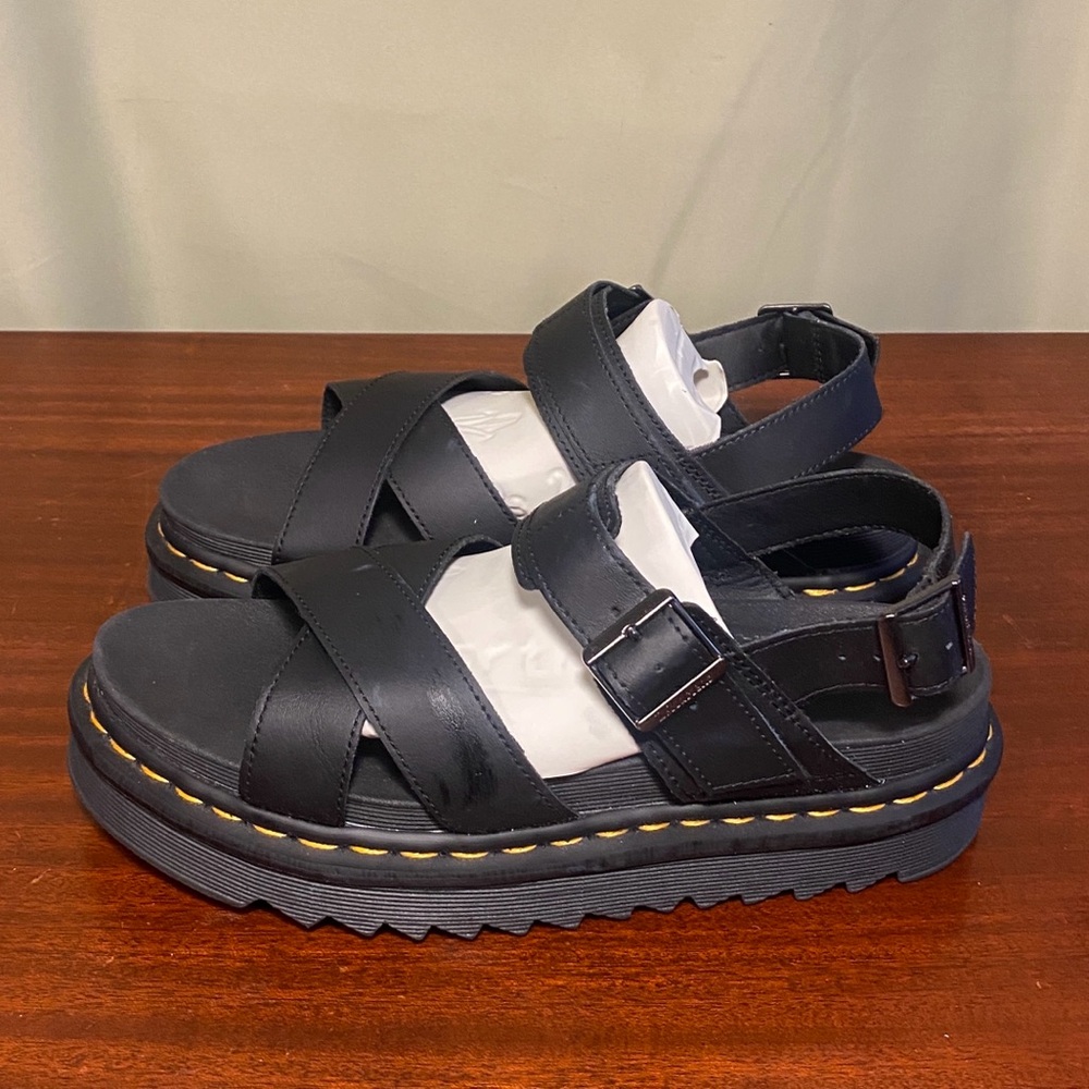 Dr Martens Women’s VOSS II Leather Strap Sandals size 10 - Picture 3 of 6